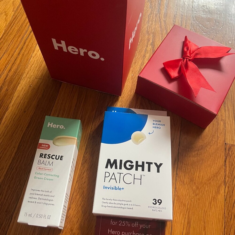 Hero Cosmetics Mighty Patch Invisible+ Daytime Pimple Patches & Cream